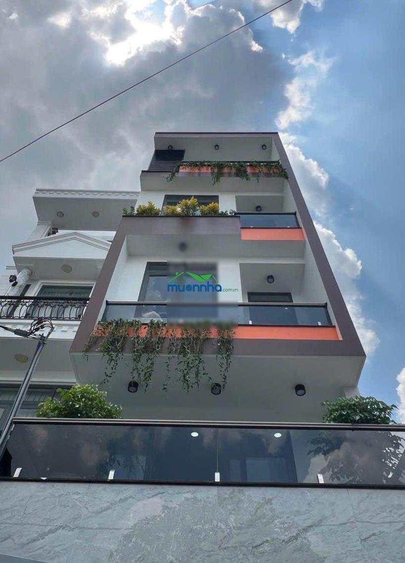 Nhà 5 tầng thang máy đường thạnh lộc 14 phường thạnh lộc q12, dt 79m. đường 10m giá 9,1tỷ