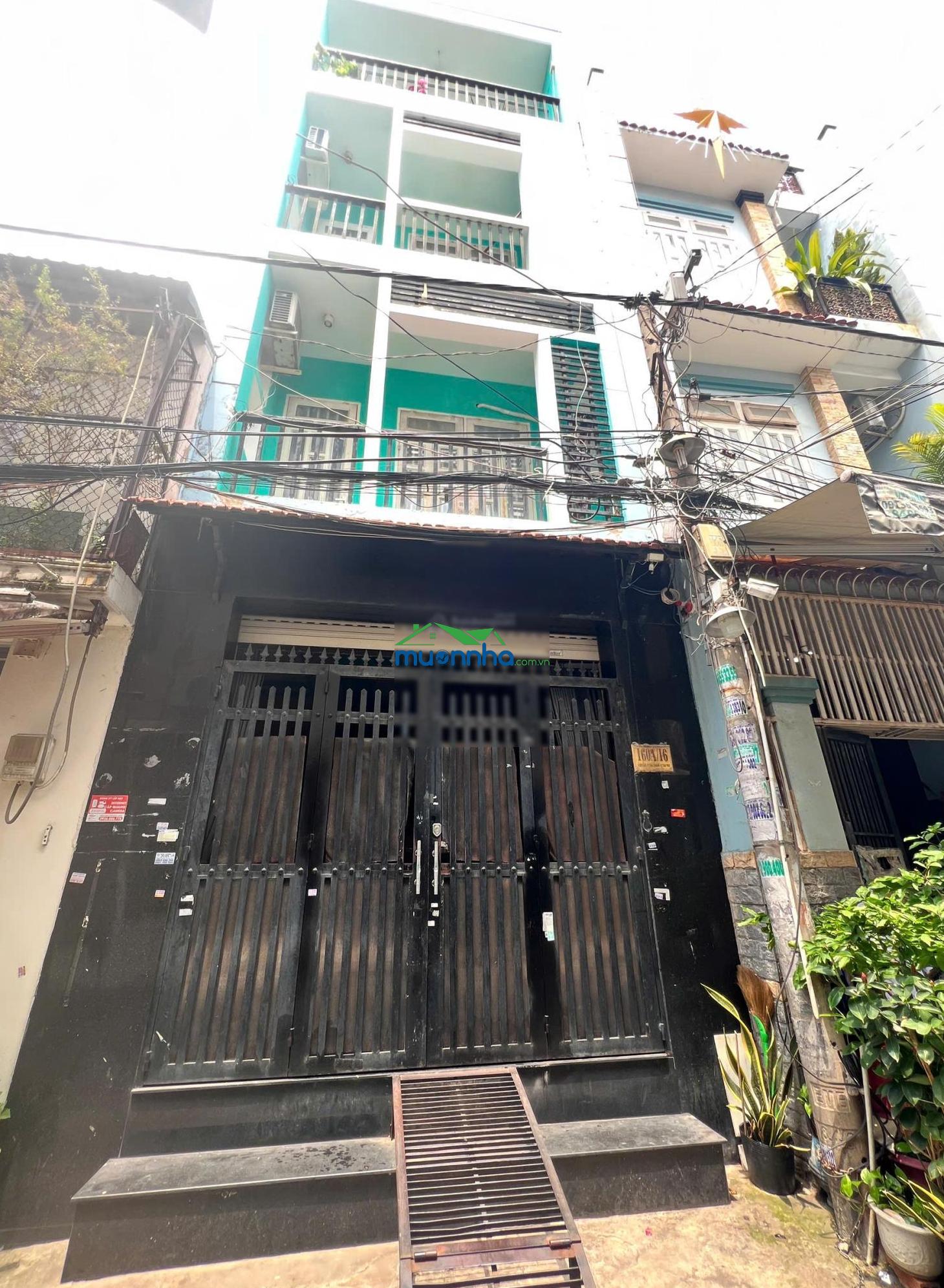Bán nhà hẻm xe hơi đường vườn lài - diện tích: 4x13m - đúc 4 tầng - giá tốt: 7 tỷ - 2