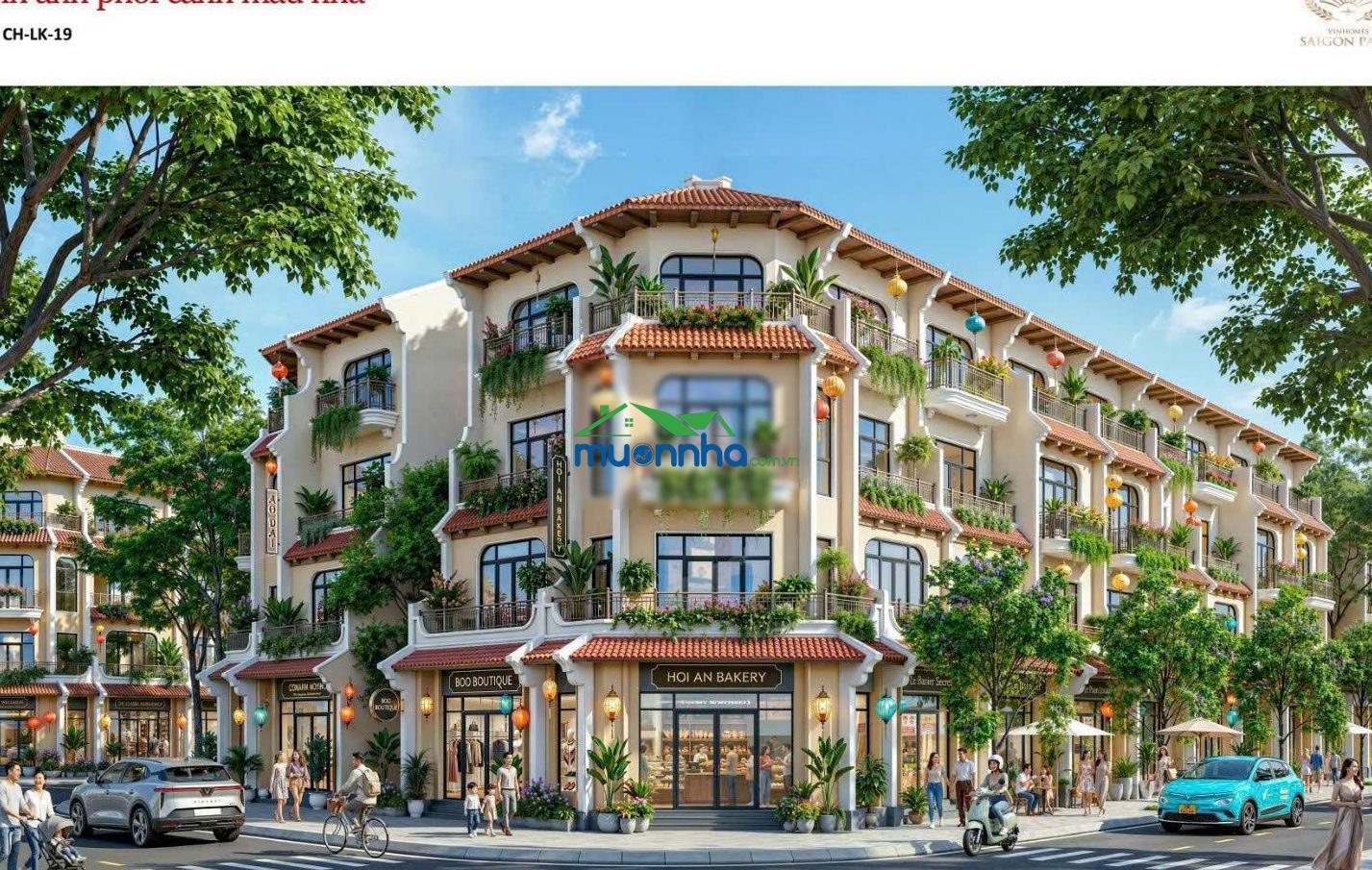 Bán shophouse 4 tỷ, 50m2 tại vinhomes saigon park, 6pn, 5wc, 4 tầng - 2