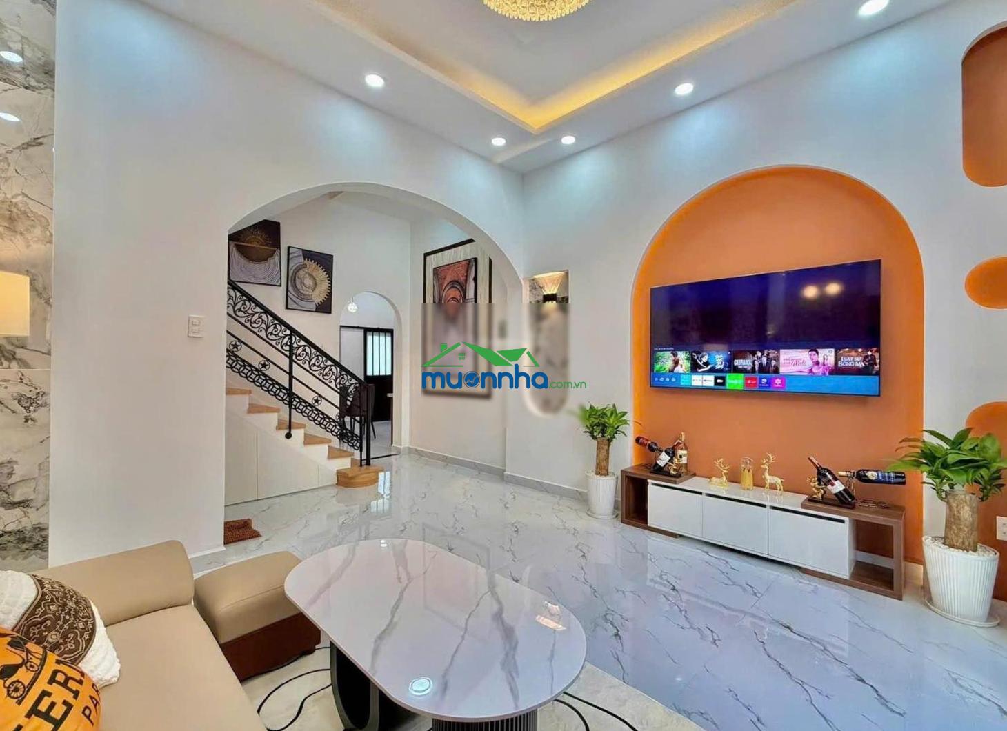 4 tầng, 5pn, 52m2, nở hậu 6.5m, gần hẻm xe hơi phan đình phùng, full nội thất, vào ở ngay, 9.85 tỷ - 4