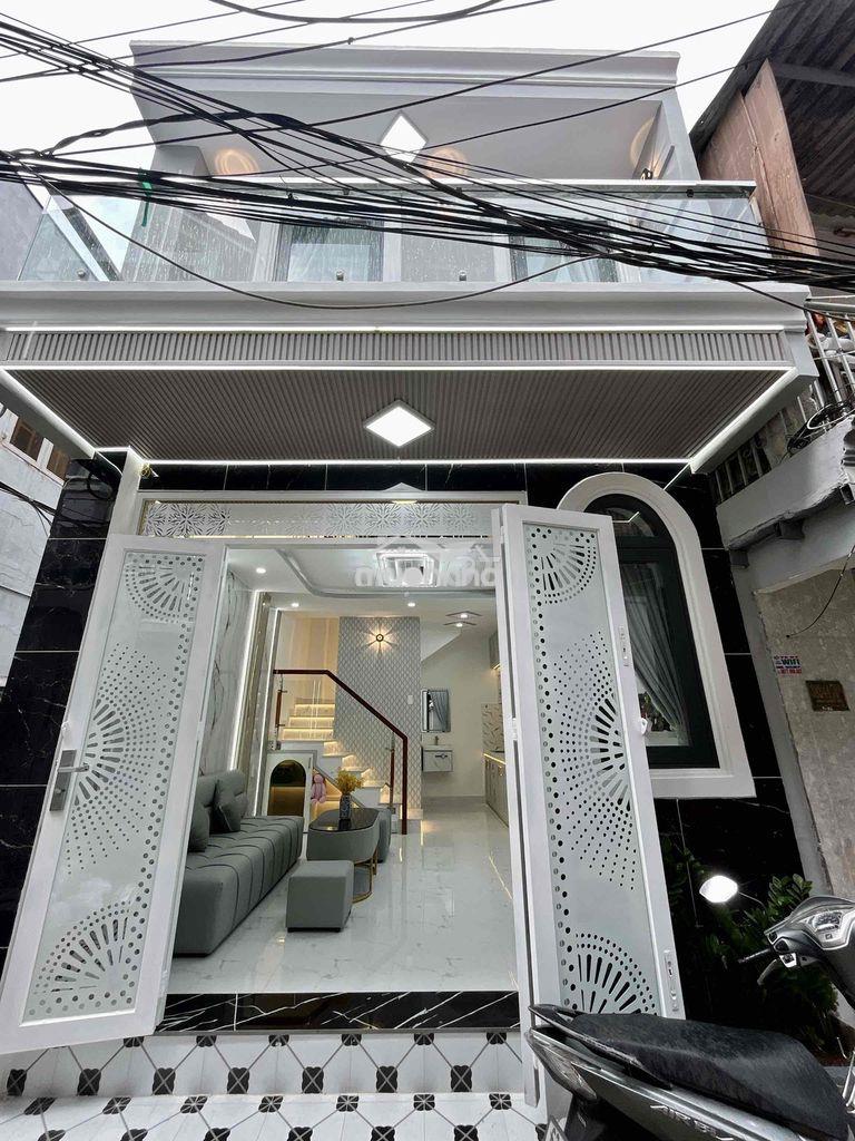 Bán nhà lầu đúc thật dt:4x7m 2tầng 2pn hẻm 1982 huỳnh tấn phát nhà bè. - 2