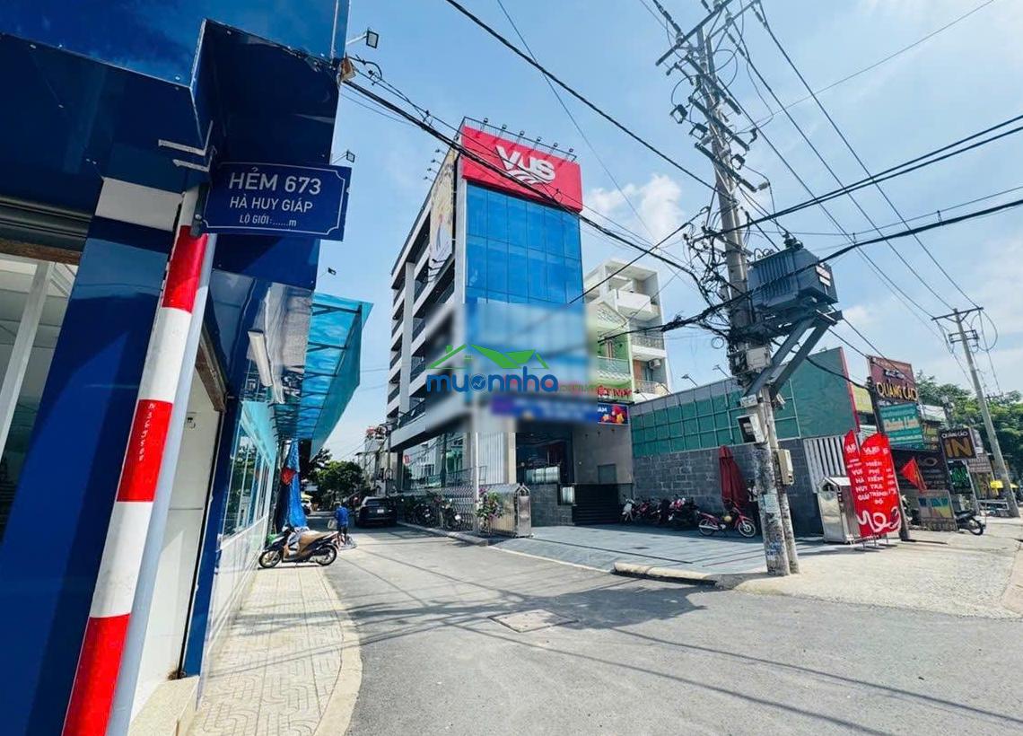 Cần bán nhà đường hà huy giáp, dt 4x16, hẻm kinh doanh, đang cho thuê 8tr/tháng, giá bán 5ty5 - 4
