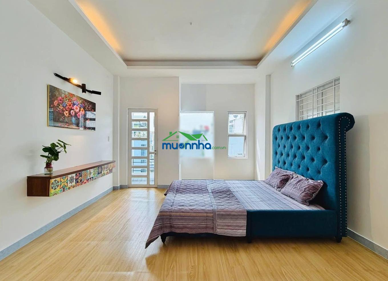 Nhà hẻm xe hơi thống nhát, p16, gv dt: 50m2 giá: 6 tỷ 5-kết cấu 5 tầng có sân thượng - 2