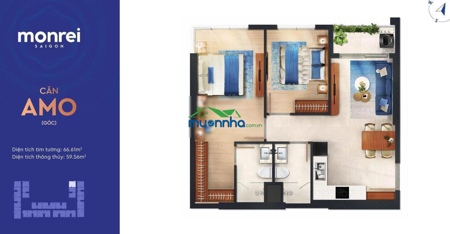 Monrei saigon đón sóng metro & quốc lộ 13 mở rộng, gần aeon mall, giá từ 1,7 tỷ, ck 12% ... - 4