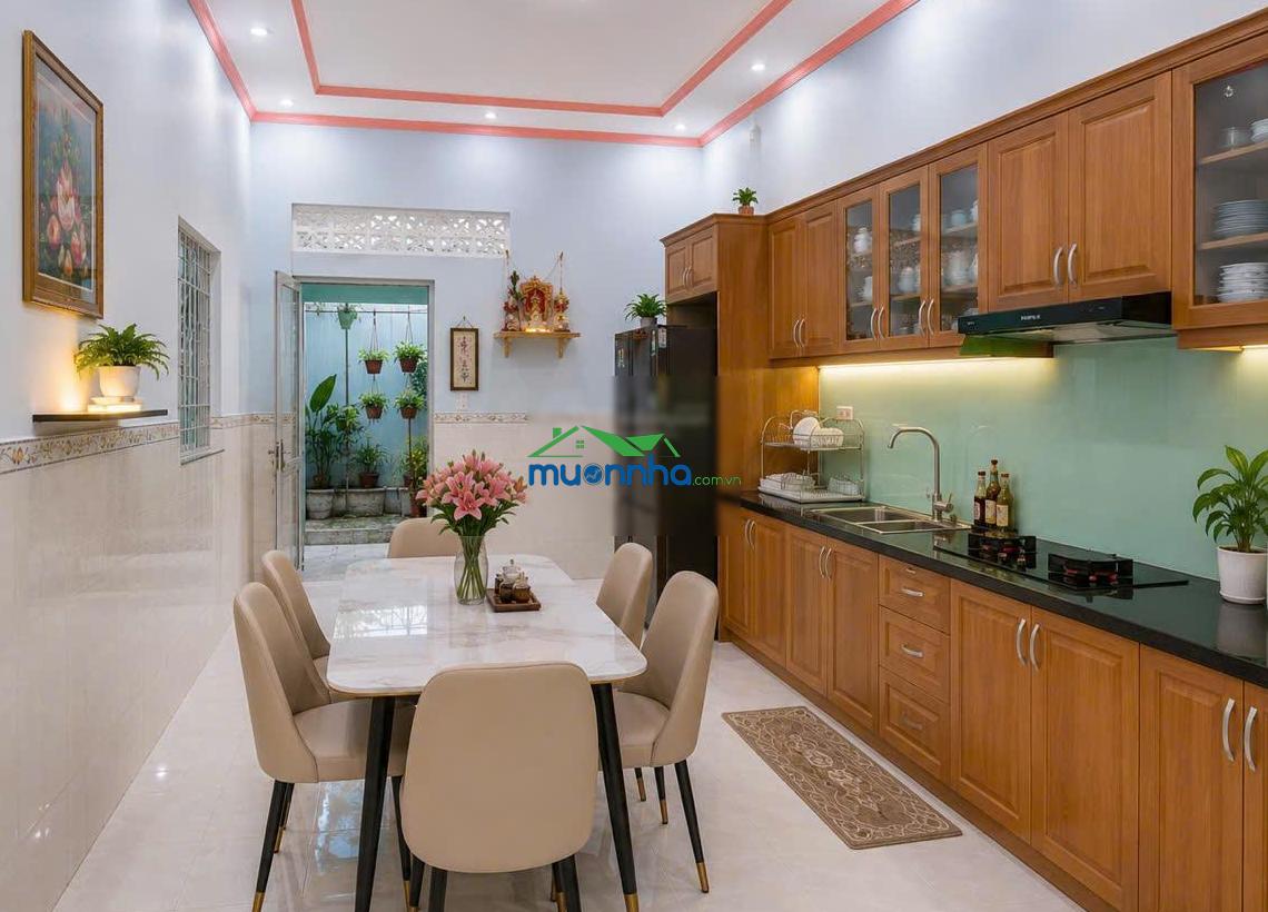 Bán nhà phú thọ hòa tân phú 74m ngang 4.4m hẻm xe hơi đỗ cửa sẵn dòng tiền - 2