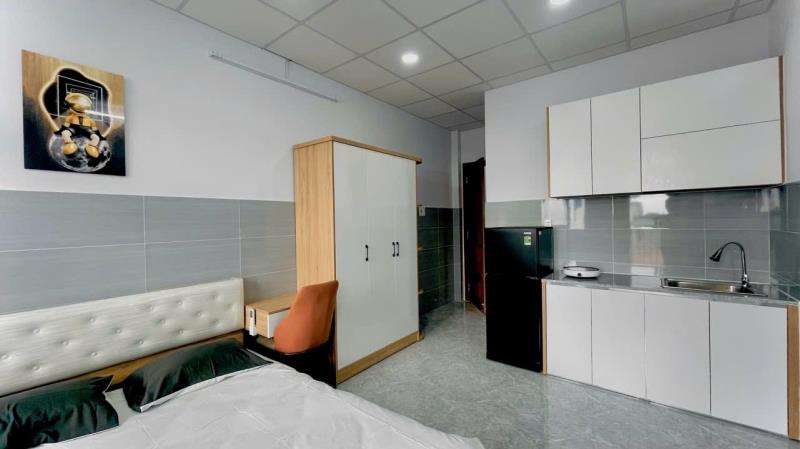 Khai trương căn hộ mới xây đường nơ trang long gần trường đại học văn lang - 2
