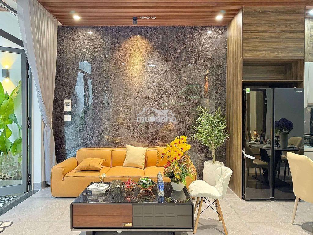 Nhà đẹp ngang 6m full nội thất kiệt 3m thông thoáng trần cao vân - 4