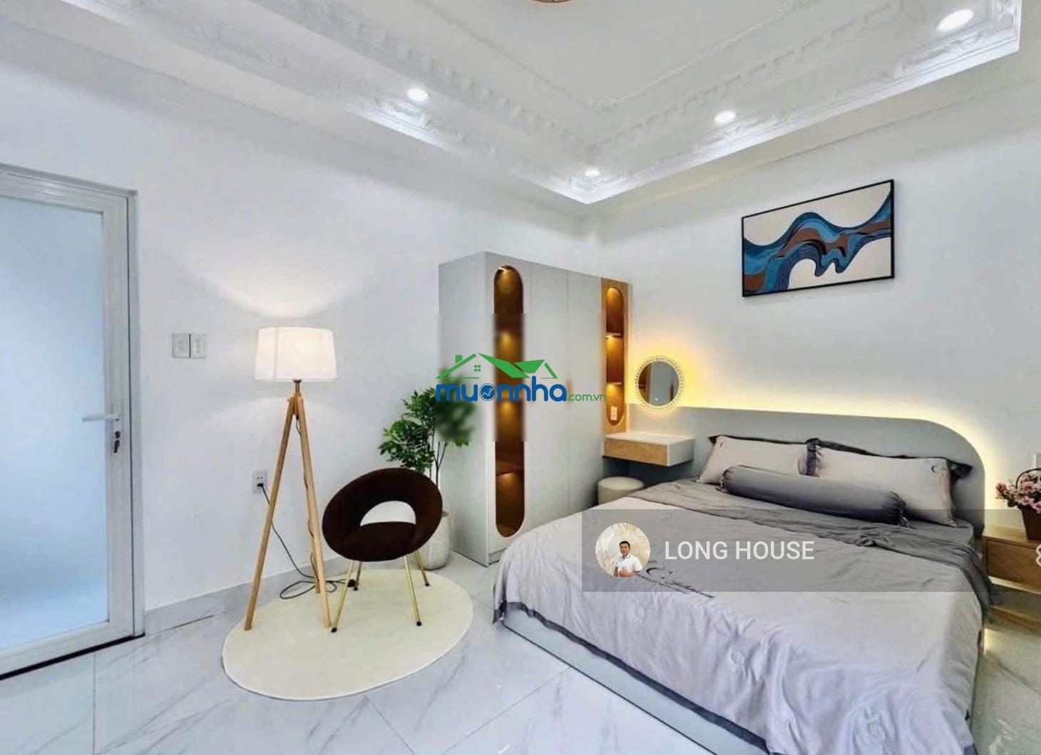 Nhà đẹp 5 tầng - 3 phòng ngủ lớn - thích quảng đức. - 4
