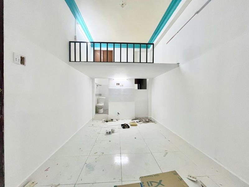 Phòng trọ có gác mới xây đường trần văn kiểu, quận 6 