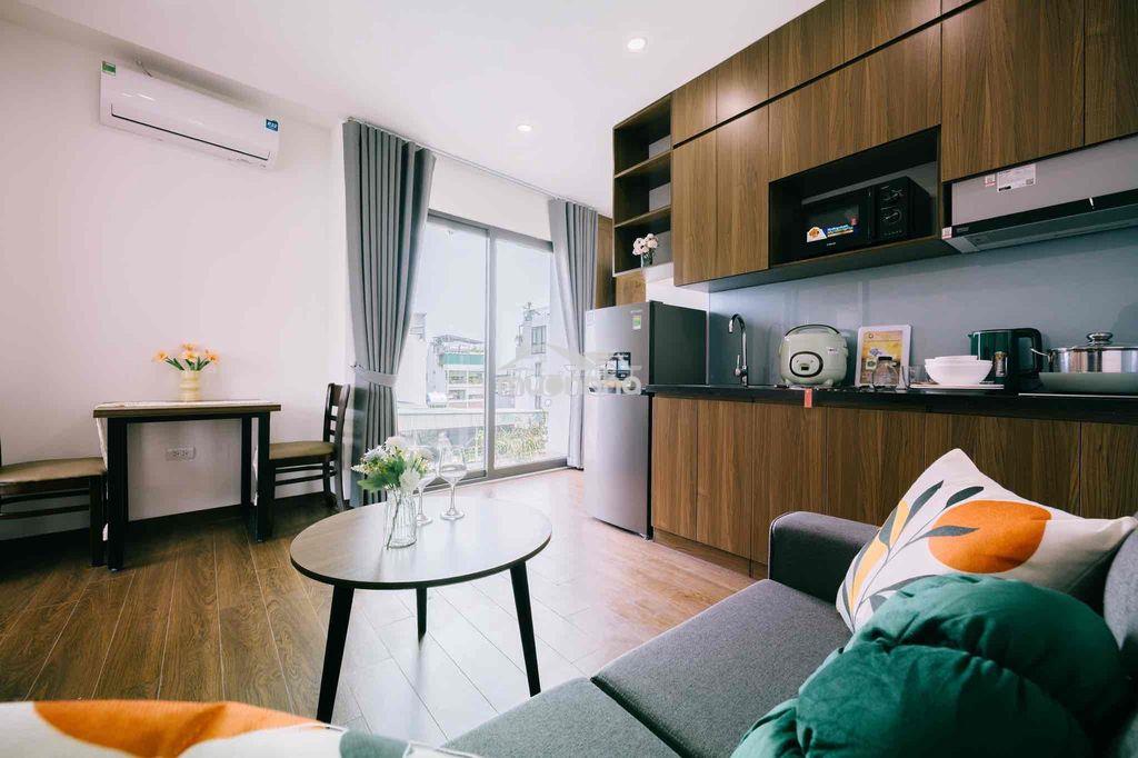 Cho thuê căn hộ dịch vụ đầy đủ đồ 01 ngủ 01 khách mới tinh ở hồ tây - 3