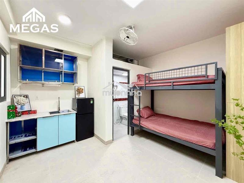 Căn hộ dịch vụ studio 2 không gian ngủ full nội thất ngay văn lang