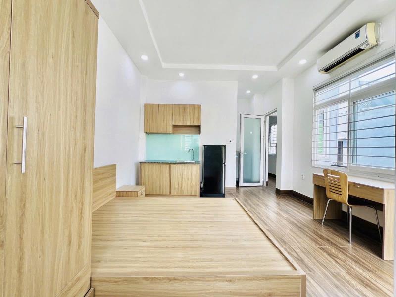 Studio ban công đi bộ tới đại học hutech, ngoại thương, gtvt, đường d5, nguyễn gia trí, ngã tư hàng xanh - 2
