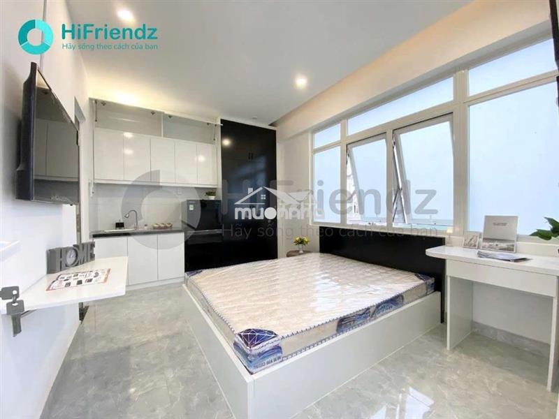 Studio full nội thất ngay lê văn thịnh phòng thoáng có ban công fullnt