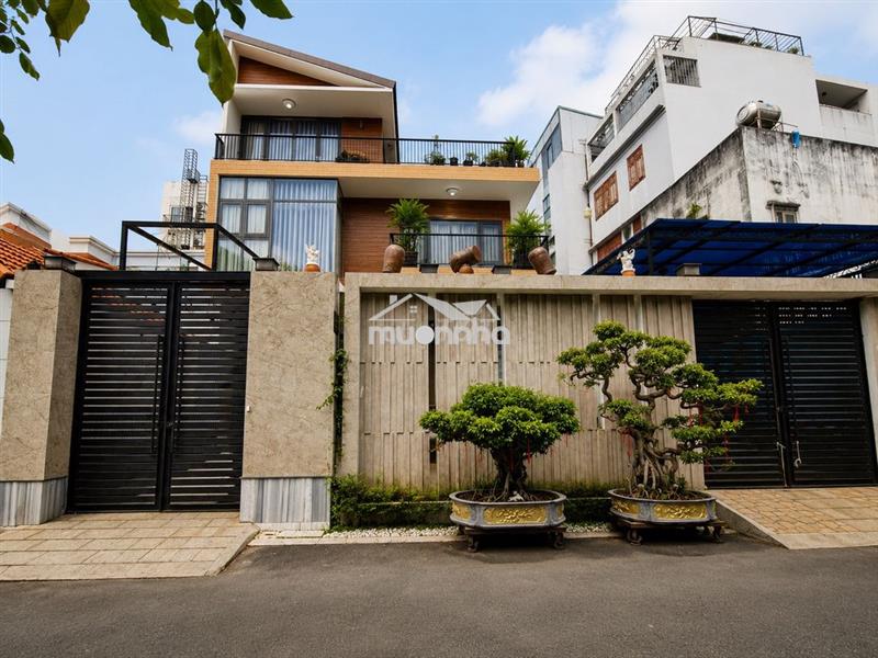 Biệt thự xuân thủy, thảo điền – 380m²(16x24m) x 3t – hồ bơi, gara