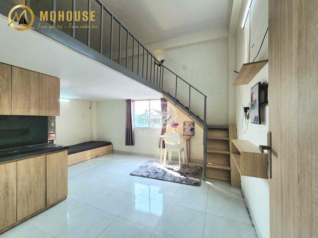 Căn hộ có gác cửa sổ full nt ngay đh văn hiến - 2