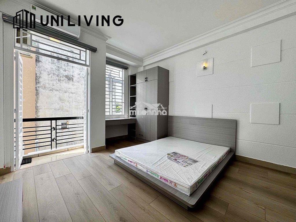Cho thuê phòng studio ban công full nội thất nhà mới 100% gần cv lvt - 2