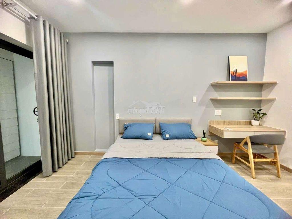 Cho thuê căn hộ 1pn - có balcony - rộng 45m2 - cmt8 q3 - 2