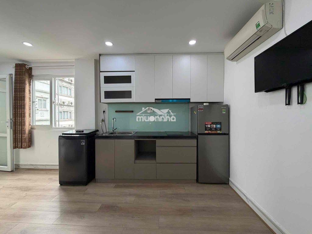 Căn hộ 40m2 ban công full nội thất khu vực etown cộng hào - k300. - 3