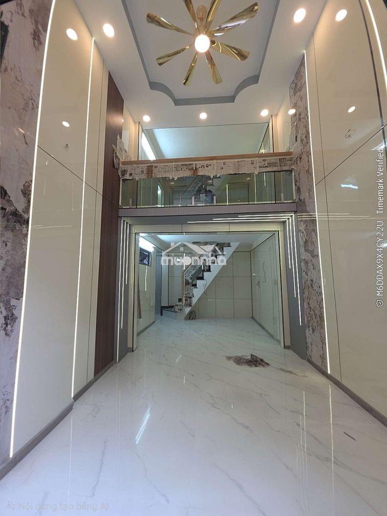 Nhà nở hậu 5.4m × 8m đúc 4 tầng đường an bình - 3