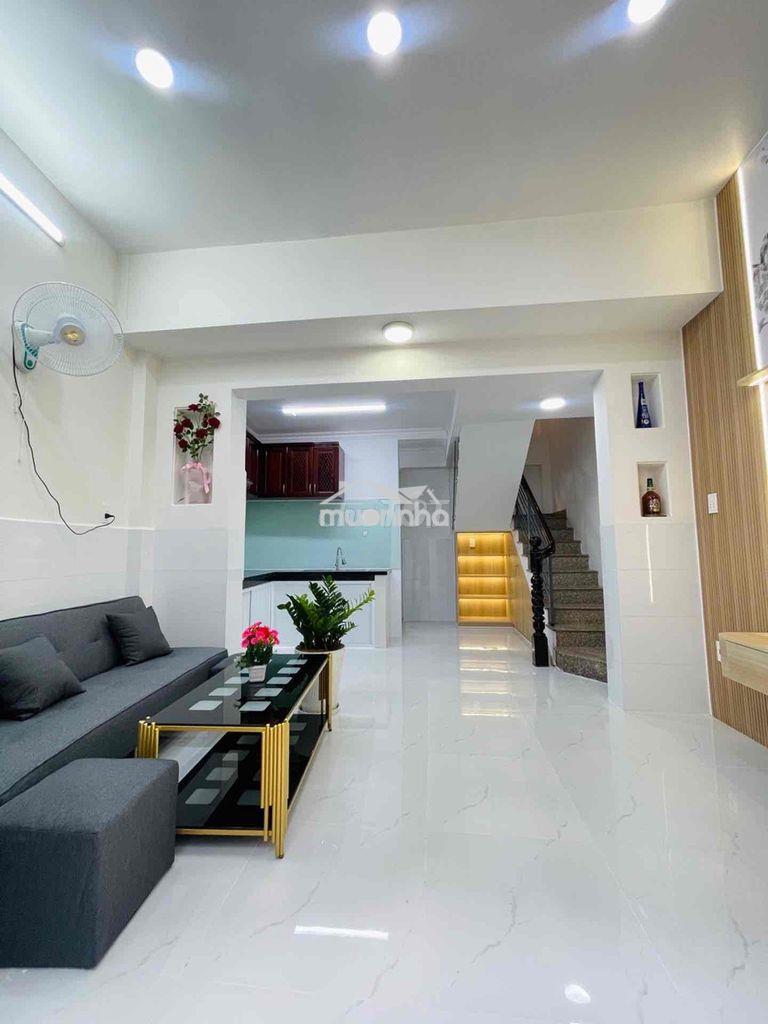 Nhà đẹp phan văn trị bình thạnh - 4 pn - ngang 4m -  5.45tỷ tl - 3