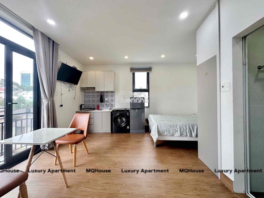 Studio 35m² full nội thất – cửa kính lớn, ban công thoáng – ngay trần - 3
