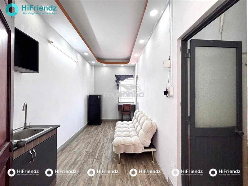 1 phòng ngủ tách bếp - full nt - gần etown cộng hoà