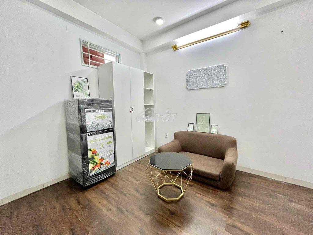 🔥Cho thuê studio cửa sổ trời-giáp q1, bthanh, hẻm to, full nt - 4
