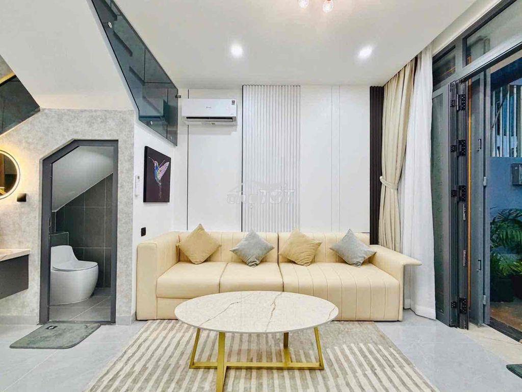 Nhà mới 1 trệt 1 lầu -hẻm xe hơi -góc 2 mặt tiền lê văn thọ - 4