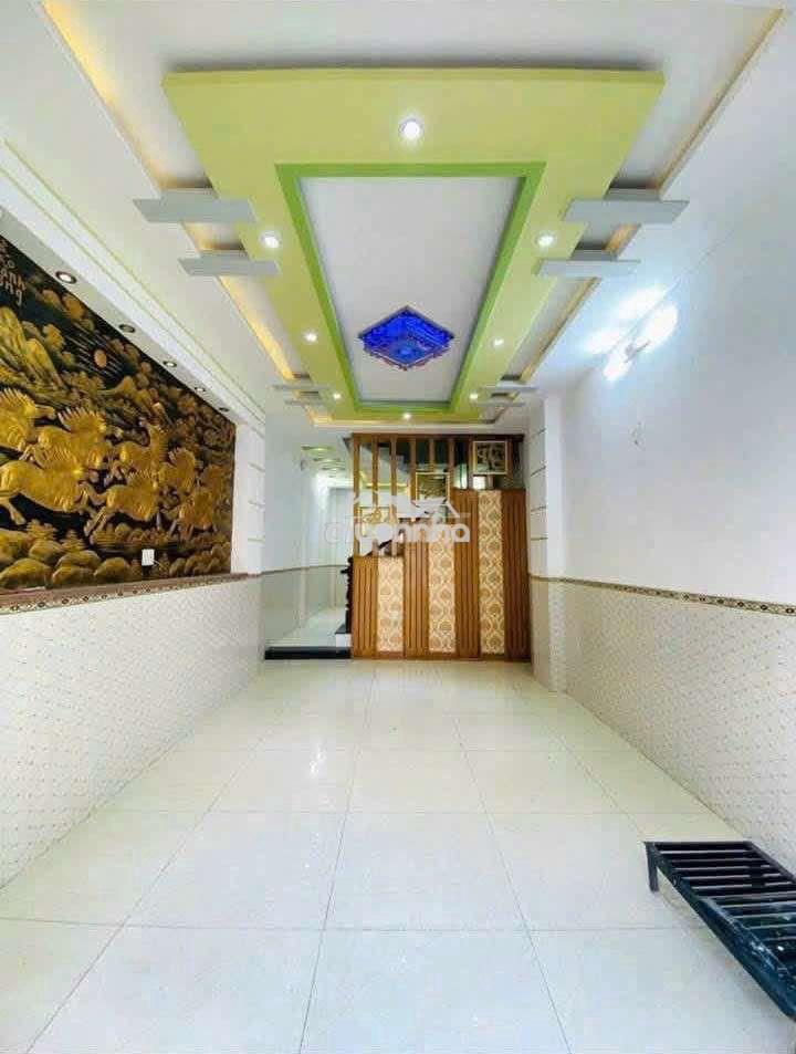 Nhà khu chợ gò xoài [4x13, 3 lầu, 4pn, 3toilet] 10,5tr/tháng