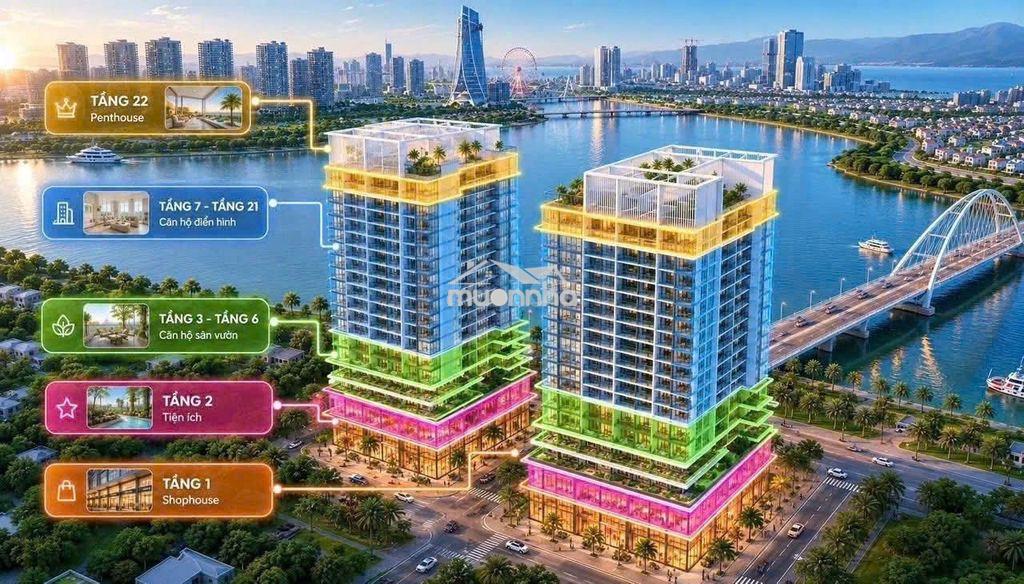 Bán căn 1pn+/49m2 s-light tower - giá full 2,358 tỷ - 2