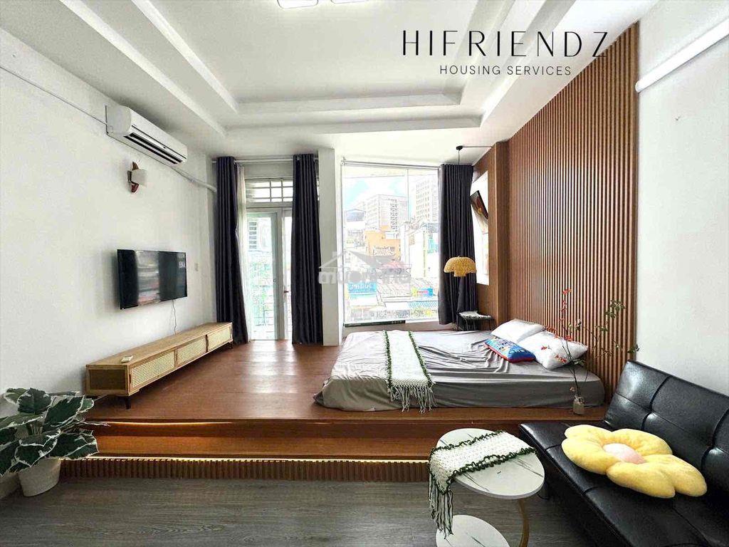 1pn - tách bếp - balcon - cửa sổ lớn - full nội thất - ngã 6 cộng hoà - 3