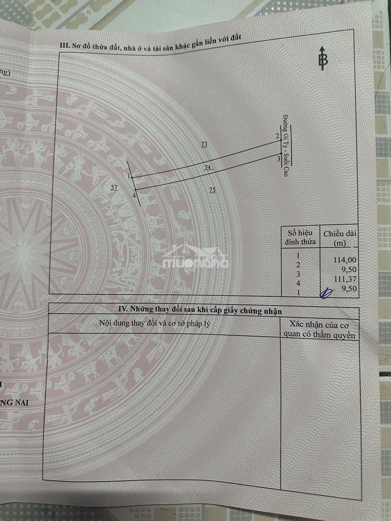 Cần bán lô đất 2 mặt tiền đường xã xuân thành xuân lộc sẵn sổ 400tr - 3