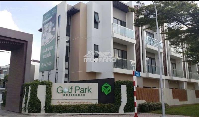 (Sát bx miền đông metro)bán nhà phố compound golf park long thạnh mỹ
