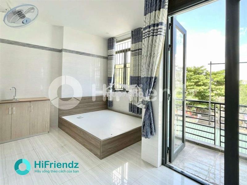 Studio mới xây đầy đủ tiện nghi, ban công khu tên lửa, gần aeon mall