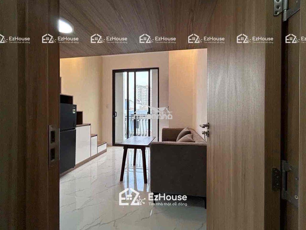 Trống 1 phòng duplex có gác ban công full nội thất ngay lotte cộng hoà - 4