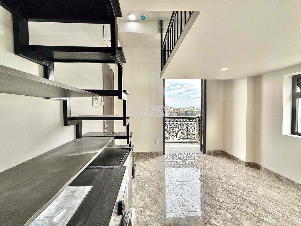 Cho thuê duplex ban công máy giặt riêng gần emart 2, cvpm quang trung - 4