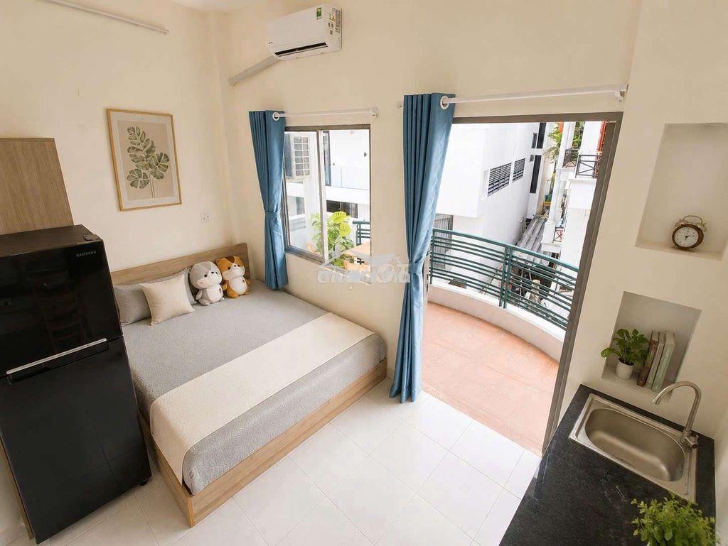 Gần cv hoàng văn thụ-studio full nt-ban công cửa sổ trời-30m2 - 2