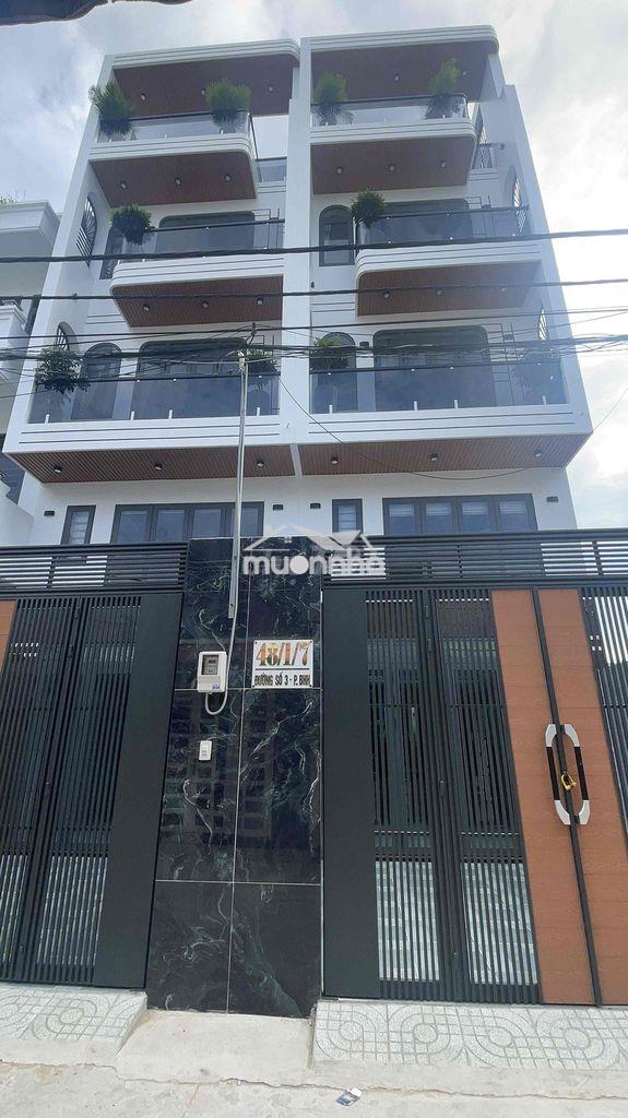 Nhà hẻm xe hơi đường số 3 phường bhh diện tích 4,5x19 đúc 4 tấm
