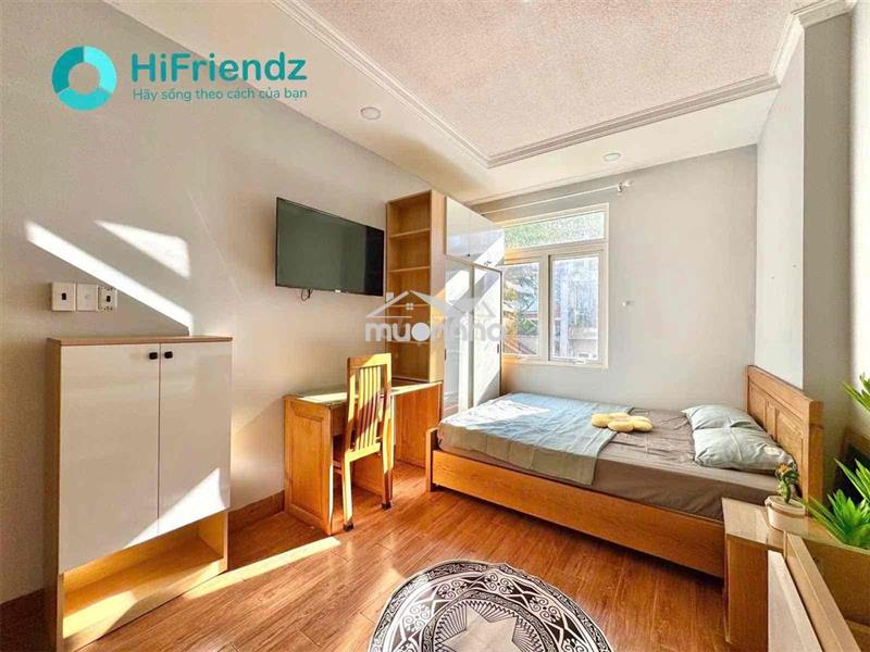 Studio cửa sổ đón nắng siêu đẹp, full nội thất gần cầu nguyễn văn cừ