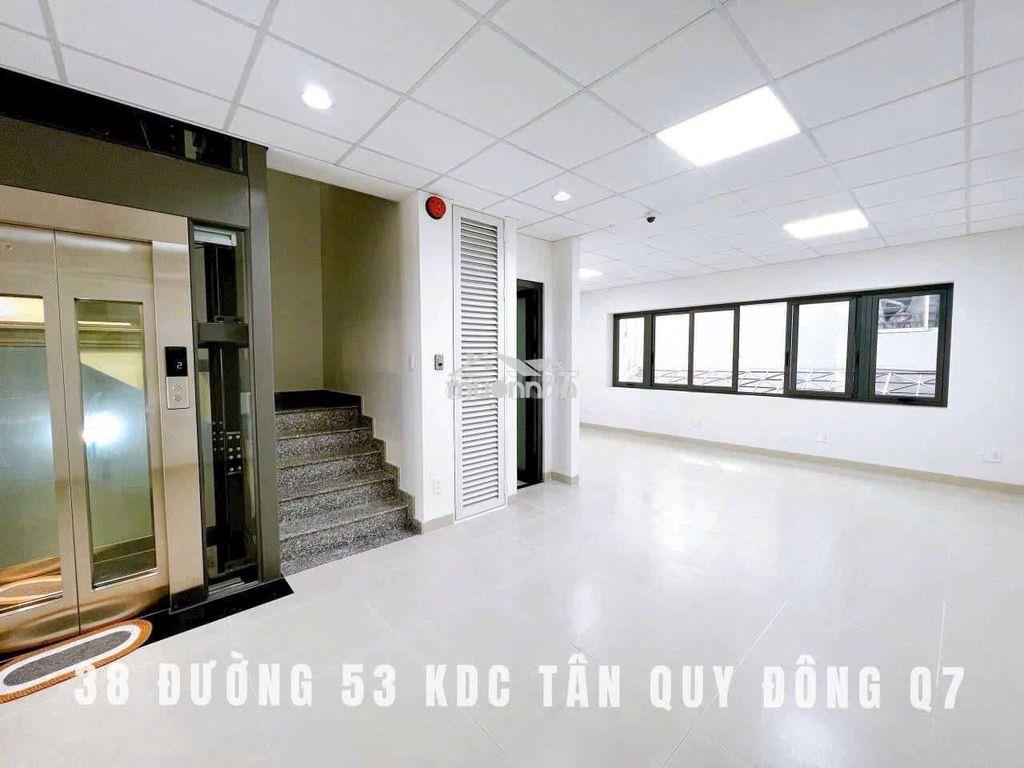 Cho thuê nhà 3 tầng sàn trống có thang máy, dt 6x20m, phù hợp làm vpct - 2