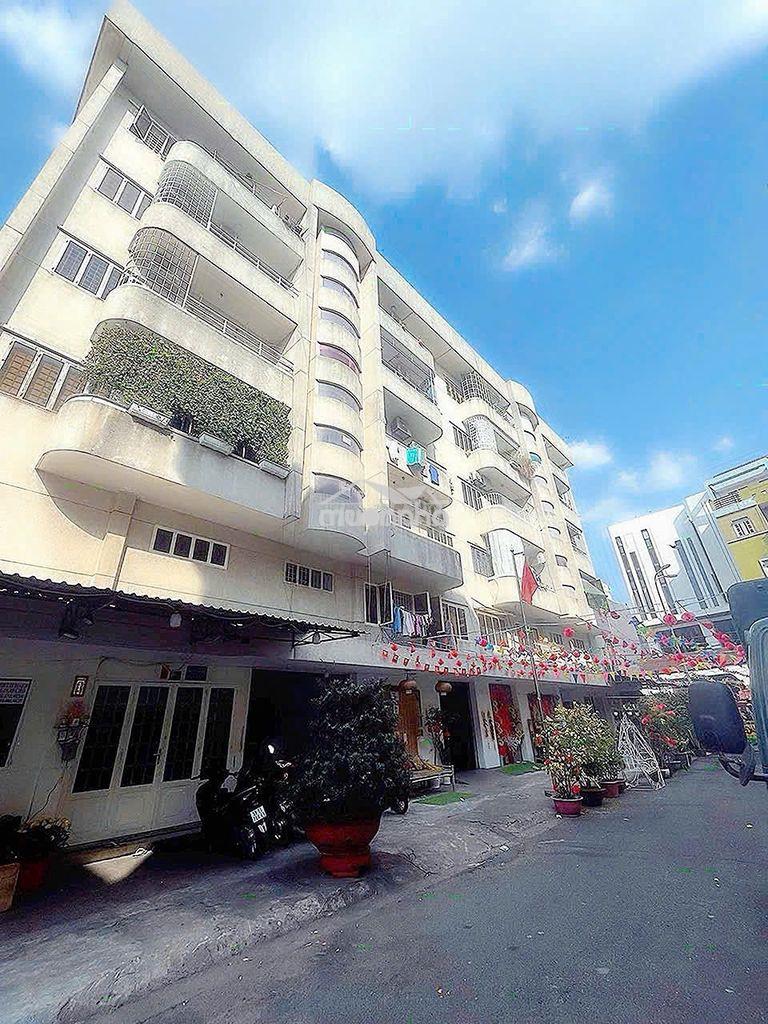 Cho thuê căn góc 2pn 58m2 c.cư 750/1bis nguyễn kiệm p4 pn lầu 1 10tr