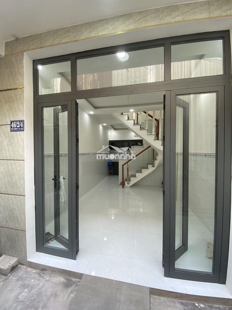 Bán nhà hẻm 3m đường phú định p16 q8 ngan 3.5 x 8 trệt 1 lầu 2vs 2pn - 2