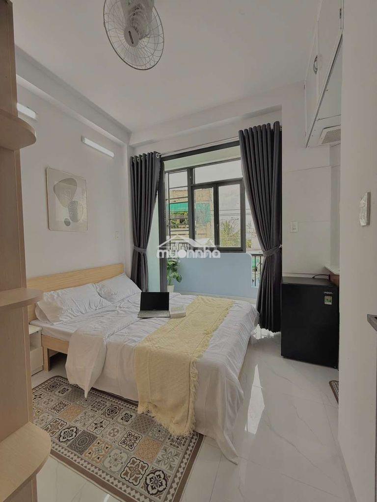 Phòng ban công mới xây 100% 25m2 ngay nguyễn kiệm - 2
