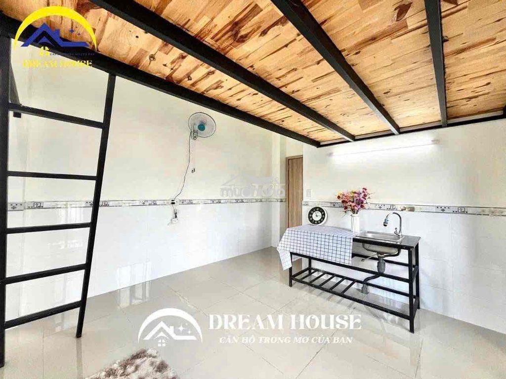Cho thuê phòng gác bancol thang máy giá rẻ gần đh công thương aeon mal - 4