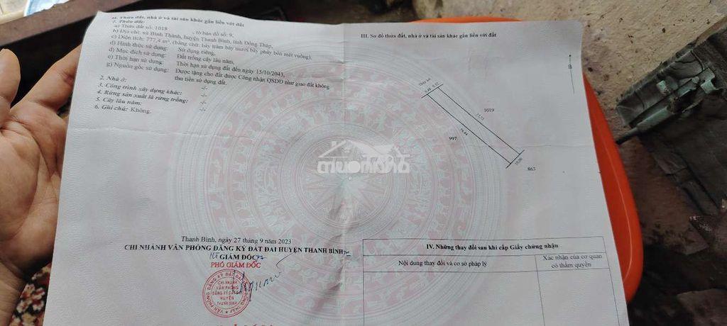 Đất vườn xoài gần chợ khu dân cư - 3