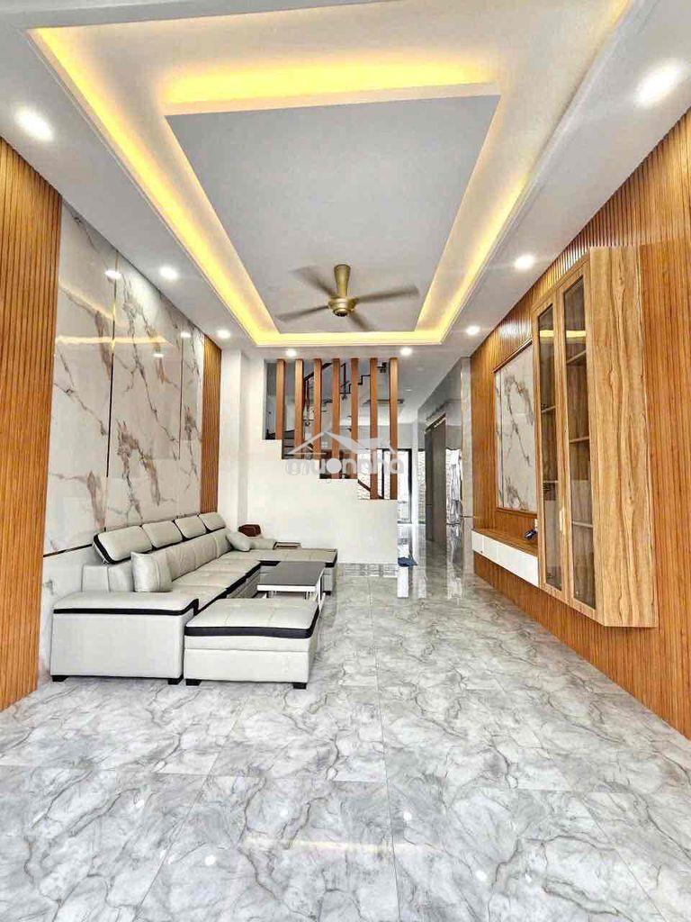 Nhà 2 lầu 1 trệt bình chuẩn,thuận an,có nội thất,đường 7m vỉa hè