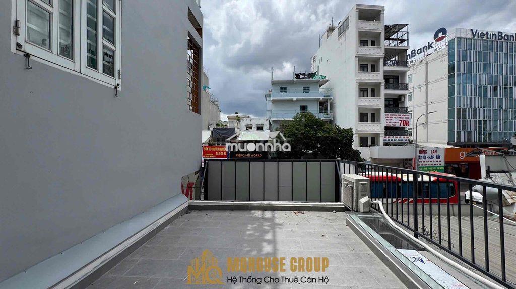 Penthouse balcony nguyên lầu 60m2_giặt riêng ngay nhà thờ tân định - 4