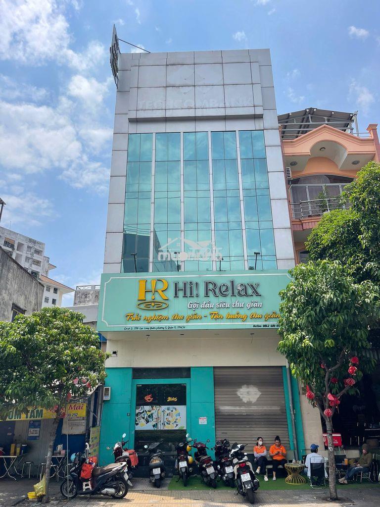 Cần cho thuê 336 lạc long quân gần vòng xoay hoà bình . dt: 8 x 8m, 3l - 3