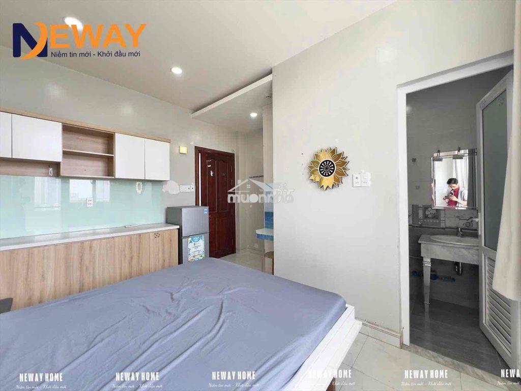 Studio ban công sạch sẽ gần cầu chữ y và chỉ tính điện nước - 2