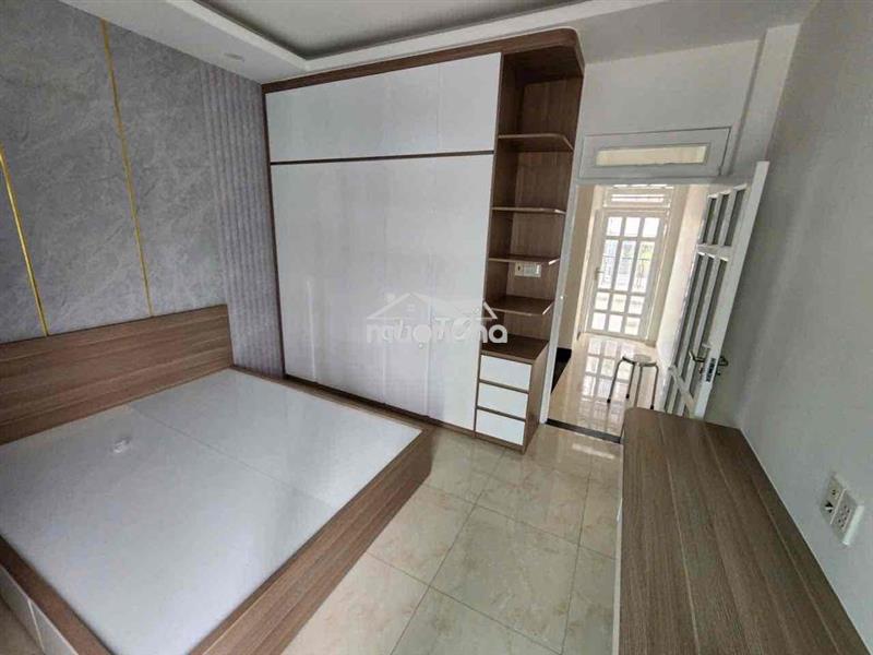 Cho thuê nhà mới tinh 2lầu st 3pn nội thất cơ bản lê đức thọ p6 13tr